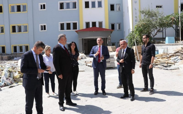 Hakkari Anadolu Lisesi Güçlendirme Çalışmalarımız Sürüyor..